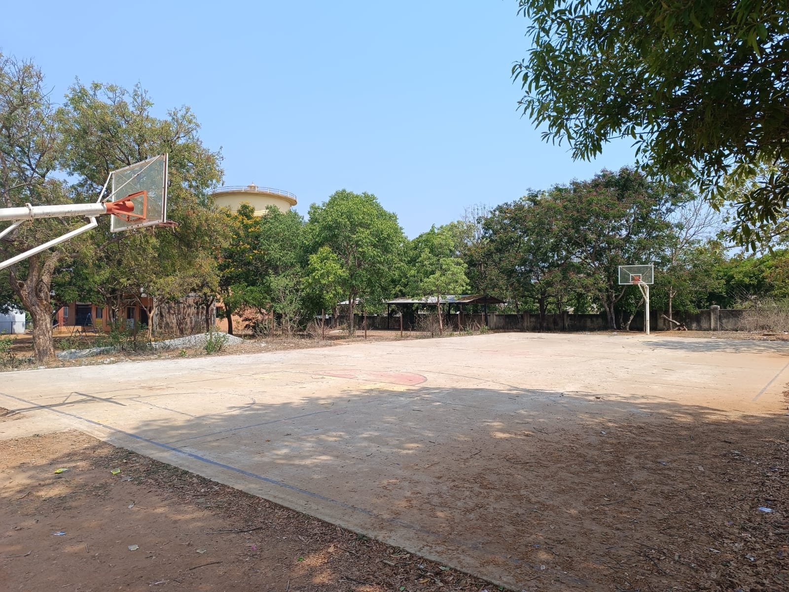 Placeholder for the sports and residential campus at SMS First Grade College